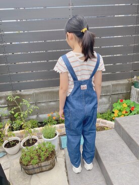 Rin♡Haruさん（キッズ・127cm）の夏コーディネート