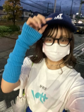 「Discoat」｜「アイテム（トートバッグ）」を使った、ponさん（レディース・163cm）の秋コーディネート