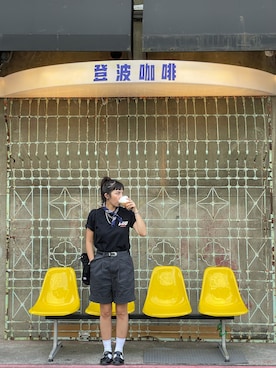 「DEUS EX MACHINA（デウスエクスマキナ）のアイテム」を使った、Patsyさん（レディース・160cm）の秋コーディネート