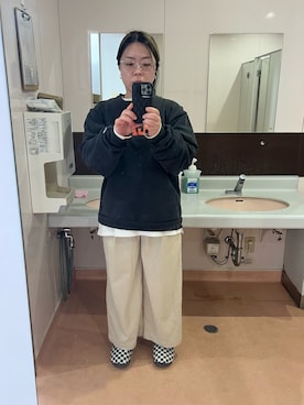 「SUBU(スブ)のアイテム」を使った、saoriiiiiさん(レディース・159cm)の春コーディネート