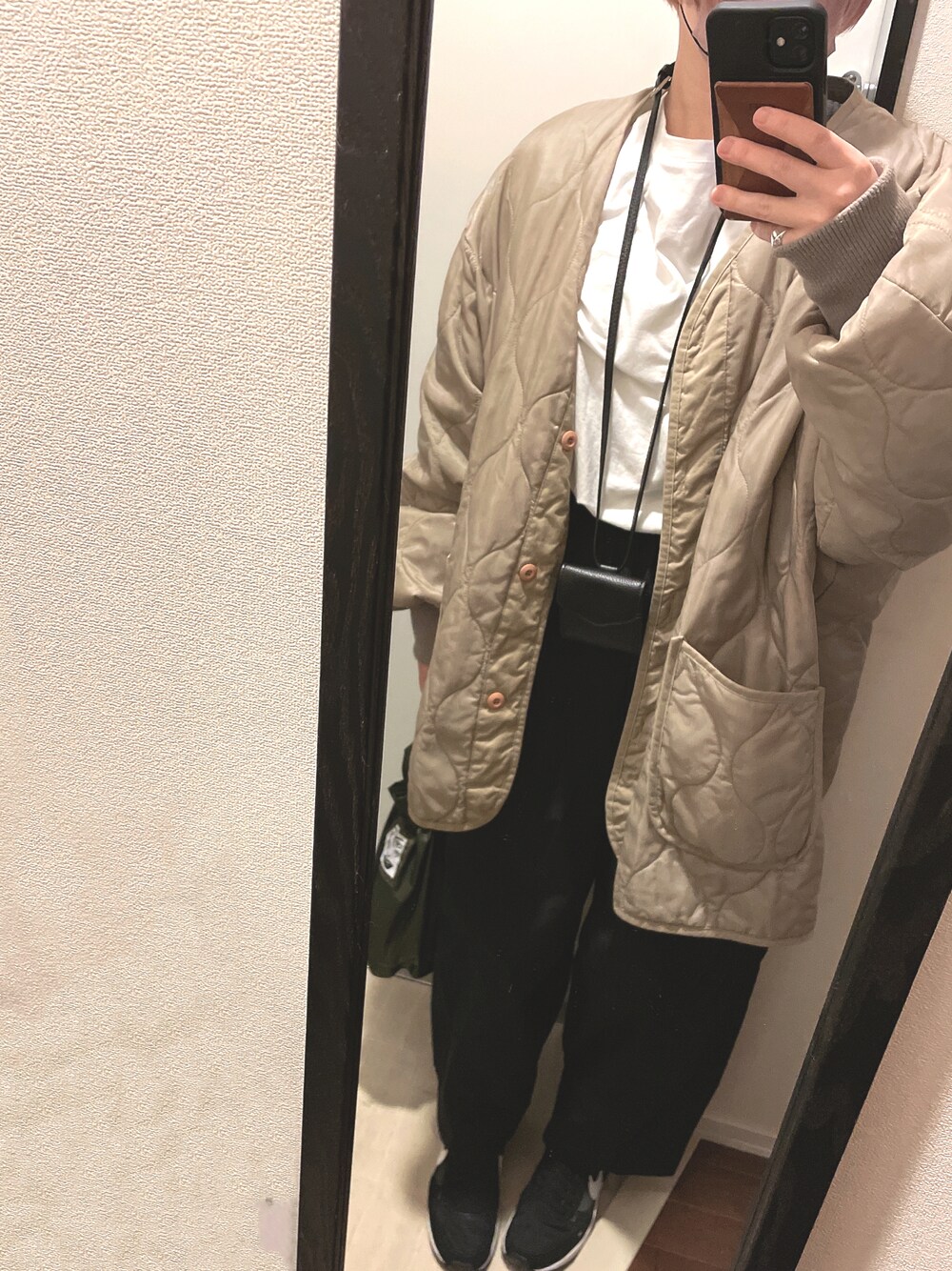 ダブルフェイス　スリーブニット SHIPS any ニット セーター any:「手洗い可能」ダブルフェイス