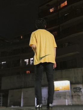 「Dr. Martens（ドクターマーチン）のDr.Martens  CHELSEA BOOT（ブーツ）」を使った、mitoさん（メンズ・178cm）の夏コーディネート