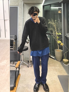 「Dr. Martens（ドクターマーチン）のDr.Martens  CHELSEA BOOT（ブーツ）」を使った、mitoさん（メンズ・178cm）の秋コーディネート