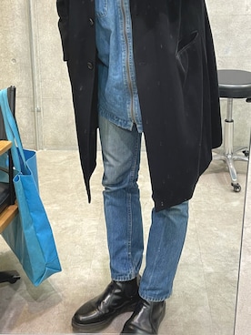 「Dr. Martens（ドクターマーチン）のDr.Martens  CHELSEA BOOT（ブーツ）」を使った、mitoさん（メンズ・178cm）の秋コーディネート