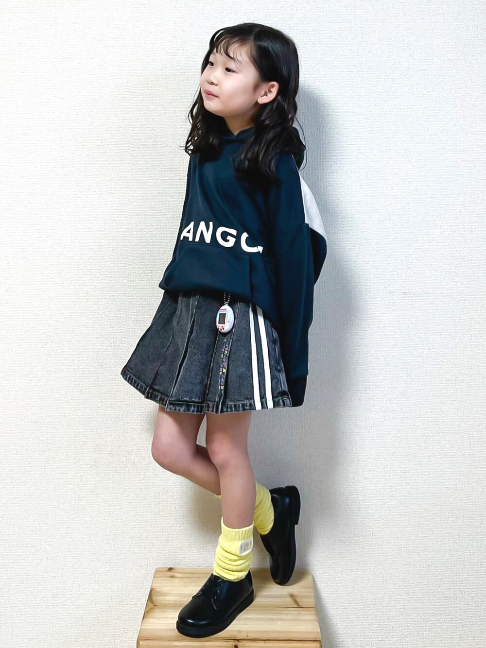 ある⭐️KIDSパーカーコーデ３点 ☺︎May☺︎｜KANGOLのパーカーを使ったコーディネート - WEAR