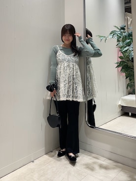 Risaさん（レディース・162cm）の冬コーディネート