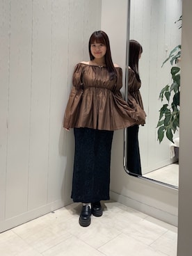 Risaさん（レディース・162cm）の秋コーディネート