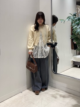 Risaさん（レディース・162cm）の冬コーディネート