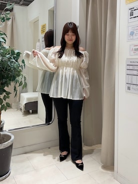 「アイテム（シューズ）」を使った、Risaさん（レディース・162cm・20代）の夏コーディネート