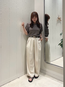 「アイテム（ファッション雑貨）」を使った、Risaさん（レディース・162cm・20代）の夏コーディネート