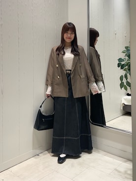 Risaさん（レディース・162cm）の秋コーディネート