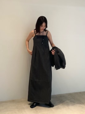 「select MOCA by son（セレクトモカバイソン）のアイテム（ワンピース/ドレス）」を使った、yumaさん（レディース・167cm）の夏コーディネート