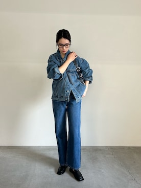 「select MOCA（セレクトモカ）のアイテム（ジャケット/アウター）」を使った、yumaさん（レディース・167cm）の冬コーディネート