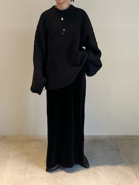 「select MOCA by son（セレクトモカバイソン）のアイテム（スカート）」を使った、yumaさん（レディース・167cm）の秋コーディネート