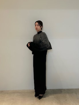 「select MOCA by son（セレクトモカバイソン）のアイテム（ワンピース/ドレス）」を使った、yumaさん（レディース・167cm）の秋コーディネート