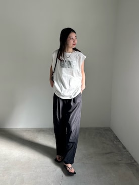 「select MOCA Et（セレクトモカエト）のアイテム」を使った、yumaさん（レディース・167cm）の春コーディネート