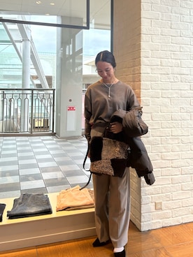 yurinaさん（レディース・151cm）の冬コーディネート