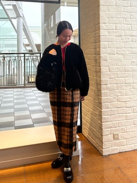 yurinaさん（レディース・151cm）の冬コーディネート