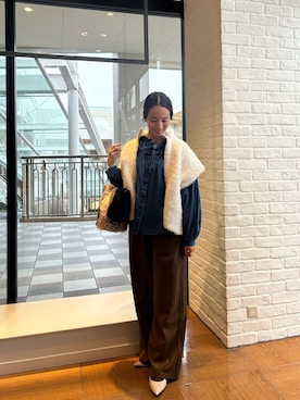 yurinaさん（レディース・151cm）の冬コーディネート