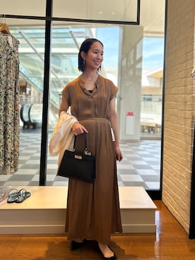 「アイテム（テーラードジャケット）」を使った、yurinaさん（レディース・151cm）の夏コーディネート