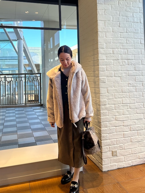 エコファー×ムートンジャケット（ムートンコート）｜MICO COULIER