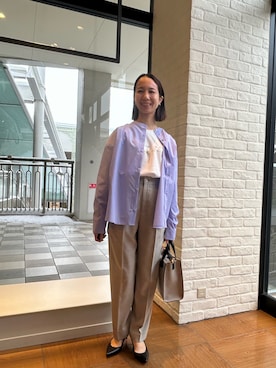 「きれいめコーディネート」｜yurinaさん（レディース・151cm）の冬コーディネート