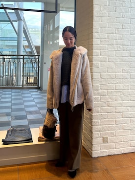 yurinaさん(レディース・151cm)の冬コーディネート