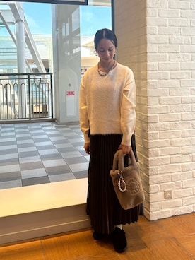 「プリーツ」｜yurinaさん（レディース・151cm）の秋コーディネート