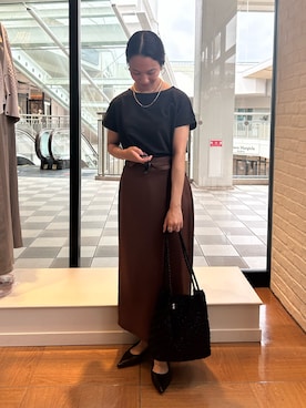 「タイトスカートコーデ」｜yurinaさん（レディース・151cm）の夏コーディネート