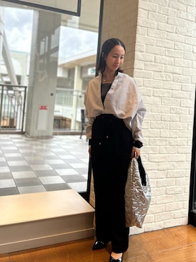 「ストライプ」｜yurinaさん（レディース・151cm）の秋コーディネート