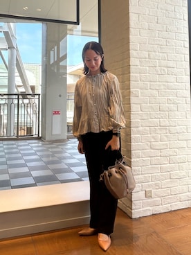 「ドットパンツ」｜yurinaさん（レディース・151cm）の秋コーディネート