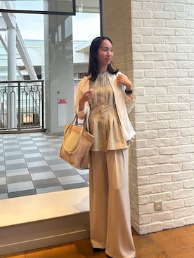 「オフィス」｜yurinaさん（レディース・151cm）の春コーディネート