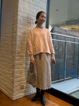 yurinaさん（レディース・151cm）の冬コーディネート