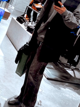 「L（エル）のアイテム」を使った、ココアさん（メンズ・176cm）の春コーディネート