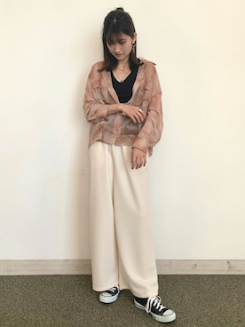 ヤカケモエさん（レディース・166cm）の夏コーディネート