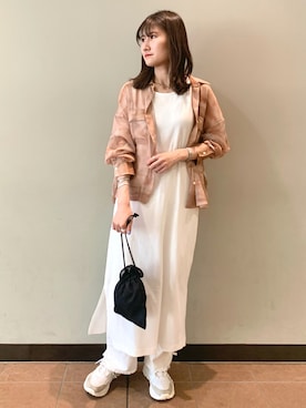 ヤカケモエさん（レディース・166cm）の夏コーディネート