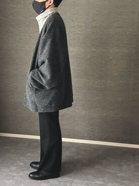 「my beautiful landlet（マイビューティフルランドレット）のアイテム（その他アウター）」を使った、snww1さん（メンズ・168cm）の冬コーディネート