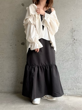 「cuorequal（クオレコール）のアイテム」を使った、pamyuuchannさん（レディース・153cm）の春コーディネート