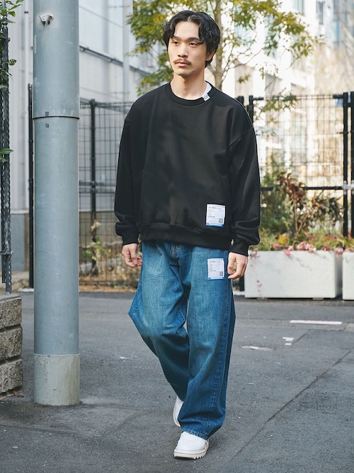 MIHARAYASUHIRO/ミハラヤスヒロ】HEAVY WEIGHT FRENCH TERRY PULLOVER