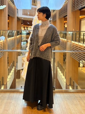 「CINOH（チノ）のアイテム（トップス）」を使った、THE TOKYO STAFFさん（レディース・162cm）の秋コーディネート