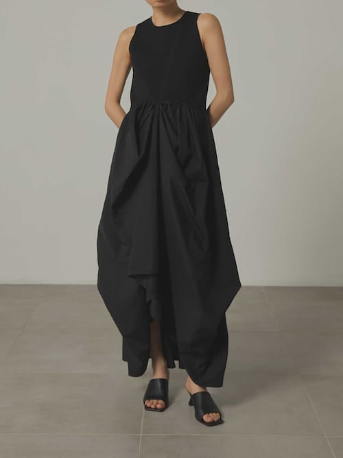 人気カラーの ZOZOTOWN限定》【Louren/ローレン】別注 docking cocoon dress ワンピース