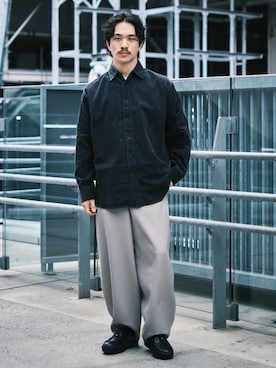 THE TOKYO STAFFさん（メンズ・176cm）の冬コーディネート