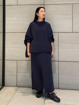 「COGTHEBIGSMOKE（コグザビッグスモーク）のアイテム」を使った、THE TOKYO STAFFさん（レディース・168cm）の秋コーディネート