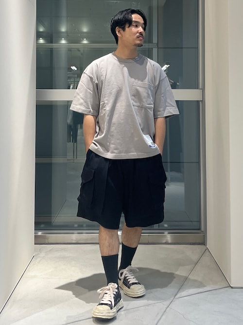 MIHARAYASUHIRO/ミハラヤスヒロ】HEAVY WEIGHT JERSEY POCKET SS