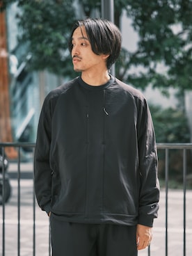 「アイテム（スウェット）」を使った、THE TOKYO STAFFさん（メンズ・170cm・30代）の秋コーディネート