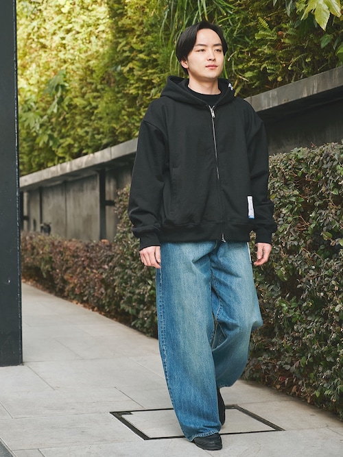 MIHARAYASUHIRO/ミハラヤスヒロ】HEAVY WEIGHT FRENCH TERRY ZIP PARKA