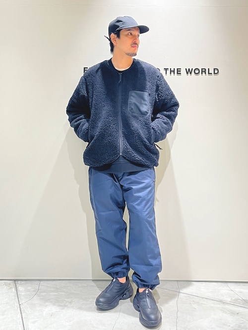 THE NORTH FACE ウールボアウィンドストッパーフィールドカーディガン