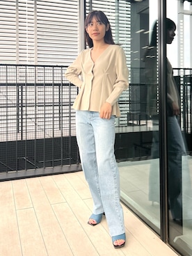「TANAKA（タナカ）のアイテム」を使った、THE TOKYO STAFFさん（レディース・162cm）の春コーディネート