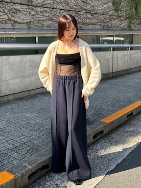 「COGTHEBIGSMOKE（コグザビッグスモーク）のアイテム」を使った、THE TOKYO STAFFさん（レディース・155cm）の秋コーディネート