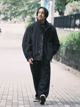「アイテム（モッズコート）」を使った、THE TOKYO STAFFさん（メンズ・172cm・30代）の秋コーディネート